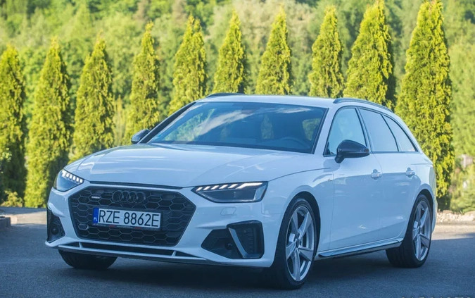 Audi A4 cena 155600 przebieg: 139800, rok produkcji 2021 z Wyszogród małe 211